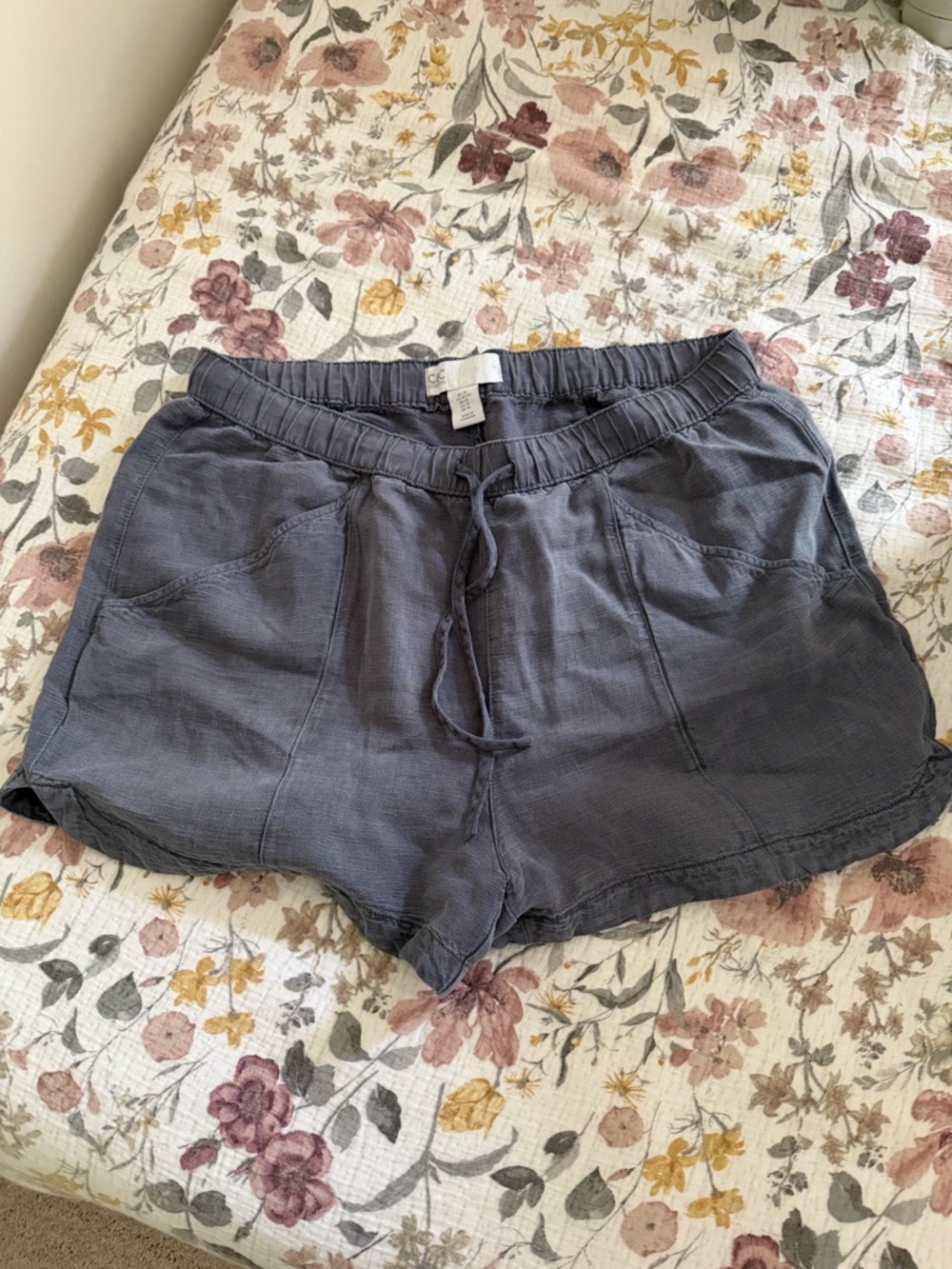 C&C California Slate Drawstring Casual Shorts